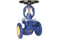 Клапан запорный сталь 215F Ду 15 Ру40 Тмакс=400 оС фл сальниковый Zetkama 215F015E01 от компании ООО "ЭПМ-Инжиниринг"