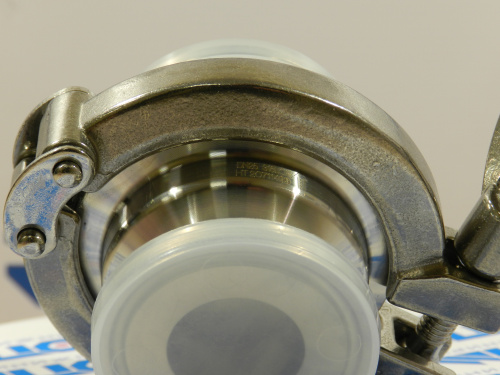 Клапан обратный кламп нержавеющий DIN DN-25 AISI 316 кламп фаленц 50,5 от компании ООО "ЭПМ-Инжиниринг"