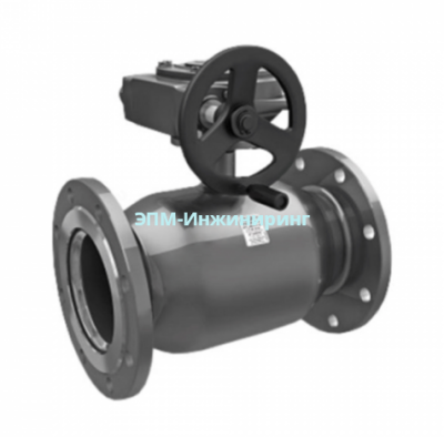 Шаровой стальной кран фланец/фланец, с редуктором, КШ.Ц.Ф.Р.050.040.02, DN 50, PN 40