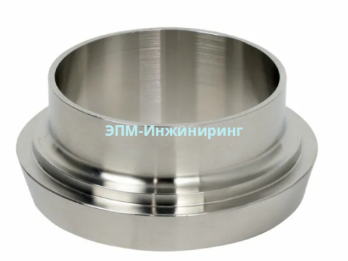 Штуцер Ду 50 нержавеющий конический для молочной муфты AISI 304 от компании ООО "ЭПМ-Инжиниринг"