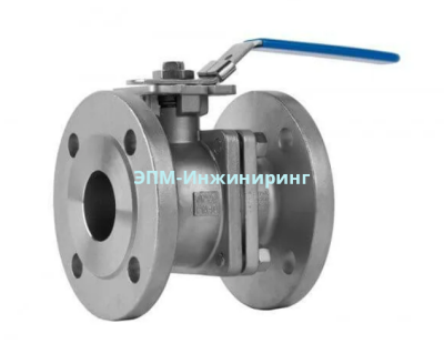 Шаровой стальной кран фланец/фланец полнопроходной, с рукояткой, BV18, DN 40, PN 40, Строительная длина 140