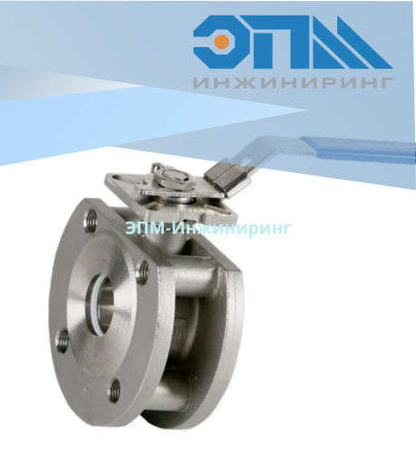 Картинка Кран межфланцевый Ду 50 (2ʺ, 60,3 мм) (1PC), AISI 304 (CF8), полнопроходной, шаровой, односоставной с площадкой под привод, ASMEB16.34, ISO5211 от компании ООО "ЭПМ-Инжиниринг" Кран межфланцевый Ду 50 (2ʺ, 60,3 мм) (1PC), AISI 304 (CF8), полнопроходной, шаровой, односоставной с площадкой под привод, ASMEB16.34, ISO5211 от компании ООО "ЭПМ-Инжиниринг"
