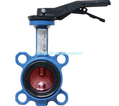 Дисковый затвор VPI4448 Tecofi DN 40 ЭПДМ жаростойкий Рукоятка