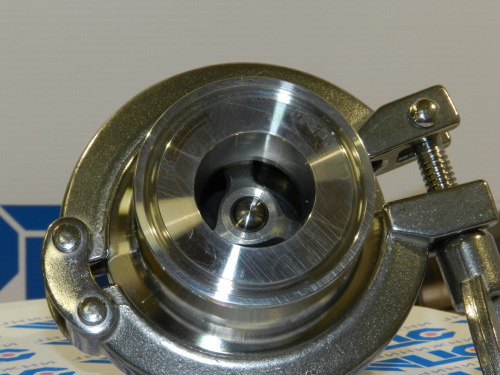 Клапан обратный кламп нержавеющий DIN DN-25 AISI 316 кламп фаленц 50,5 от компании ООО "ЭПМ-Инжиниринг"