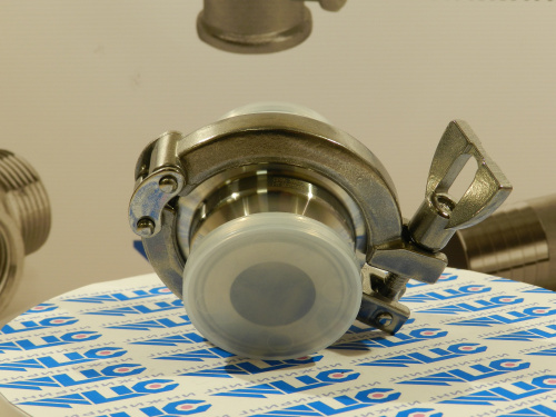 Клапан обратный кламп нержавеющий DIN DN-25 AISI 316 кламп фаленц 50,5 от компании ООО "ЭПМ-Инжиниринг"