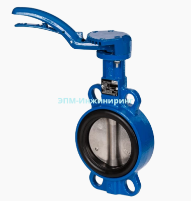 Дисковый поворотный затвор межфланцевый VFY-WH (SYLAX), DN 50, PN 16, Чугун серый GG25