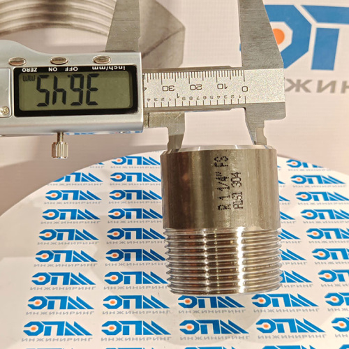 Ниппель приварной нержавеющий Ду 32 (1 1/4") AISI 304 (резьба, полусгон), (42,4 Мм) от компании ООО "ЭПМ-Инжиниринг"