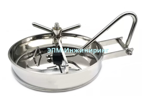 Люк нержавеющий овальный 635 х 525 мм AISI 304 от компании ООО "ЭПМ-Инжиниринг"