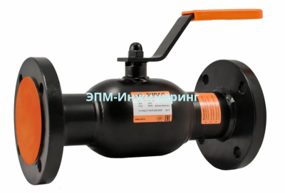 Шаровой стальной кран фланец/фланец, с рукояткой, КШT серия 10, Бивал, DN 40, PN 40